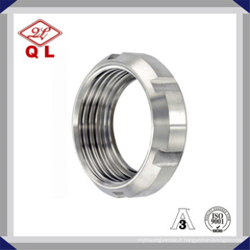 Acier inoxydable Sanitaire Pipe Fitting Round Nut